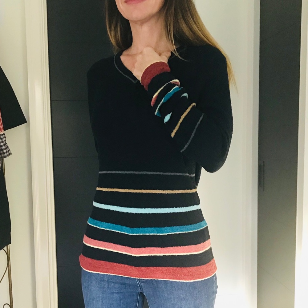 SOLD Vintage 90s chenille sweater - Picture 5 of 5